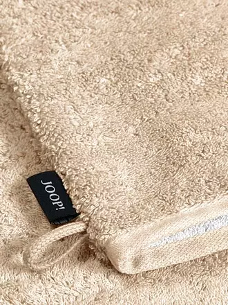 JOOP | Guante de baño SPLIT DOUBLEFACE 16x22cm Pinie | creme